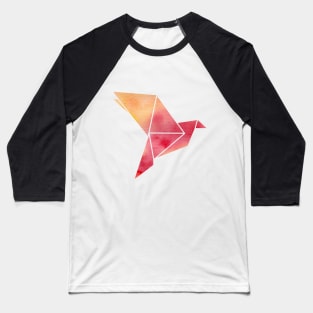 Origami  Bird Baseball T-Shirt